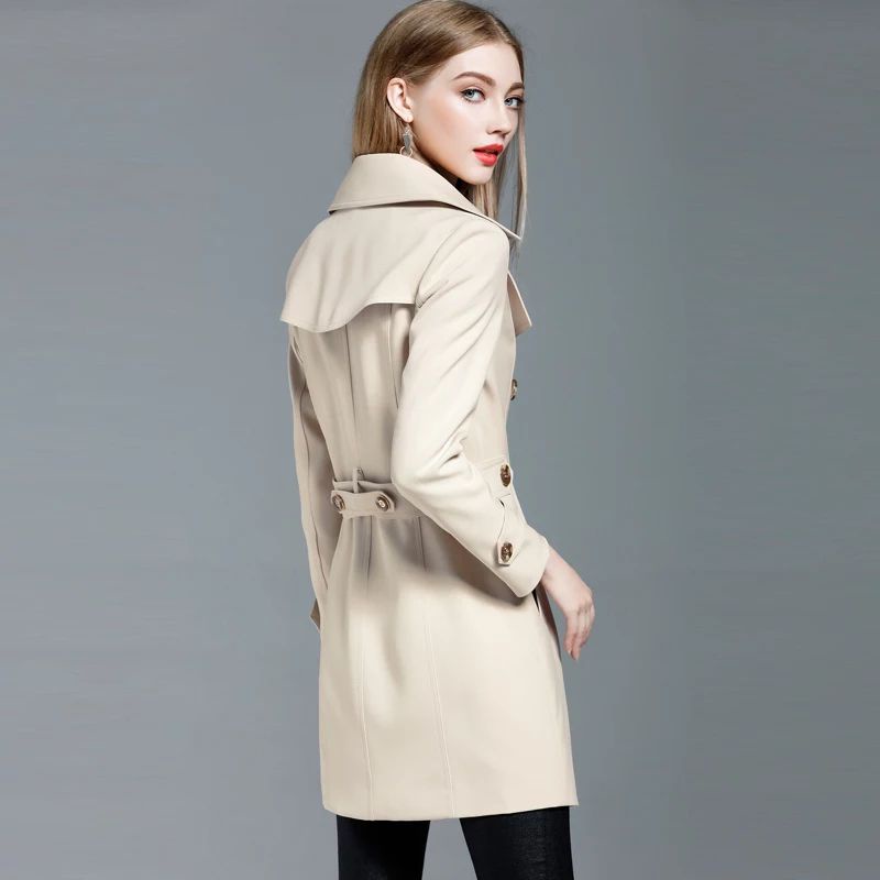 longcoat wanita model' terbaru variasi pink Salem khaki