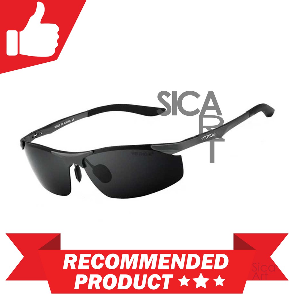 Veithdia Kacamata Pria UV Polarized - 6529