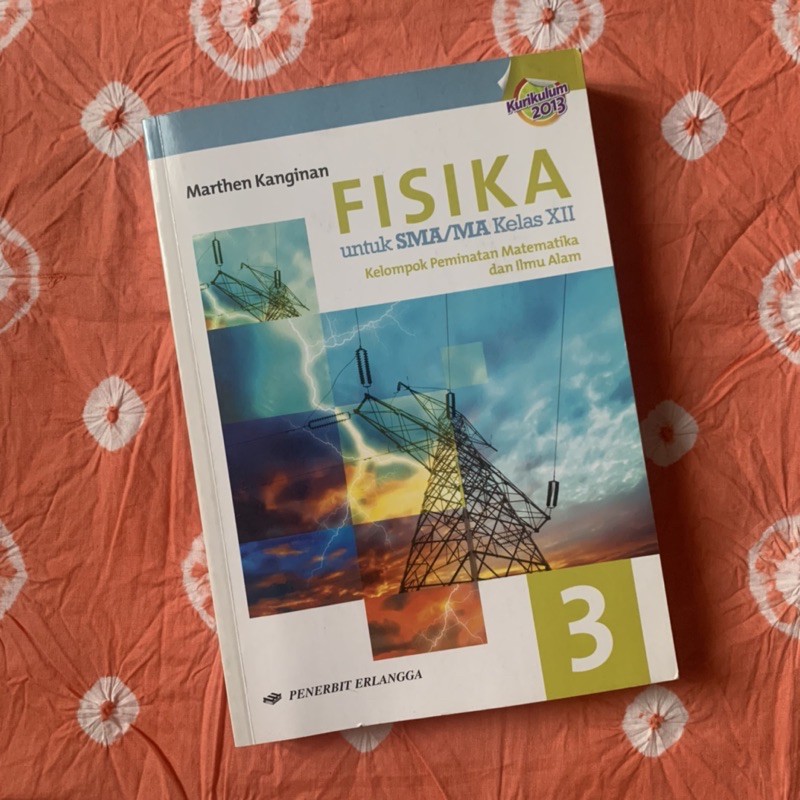 [PRELOVED] Buku pelajaran Fisika Kelas 3 SMA Marthen Kanginan