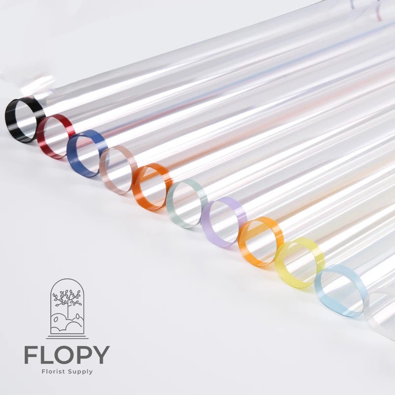 

[5 Lembar] Cellophane List Color / Wrapping Paper Waterproof - FWE