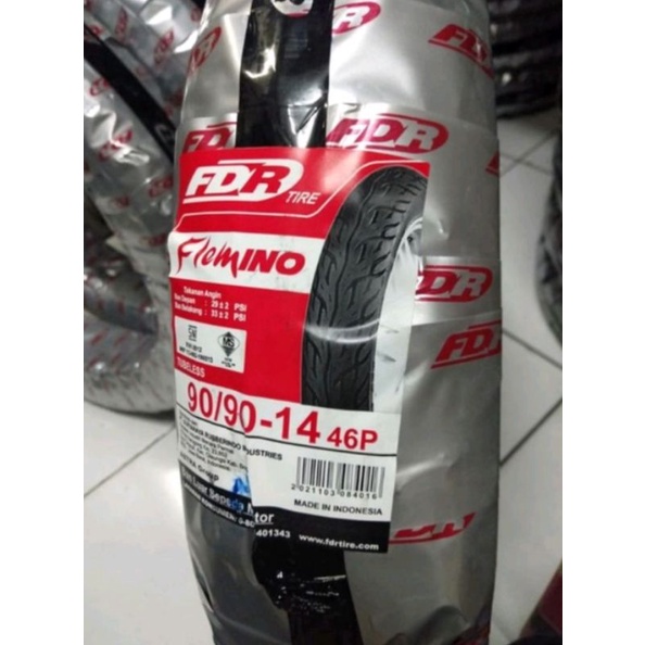 BAN TUBLES FDR BELAKANG MATIC 90/90 RING 14 VARIO BEAT VARIO 150 VARIO 125 FLEMINO