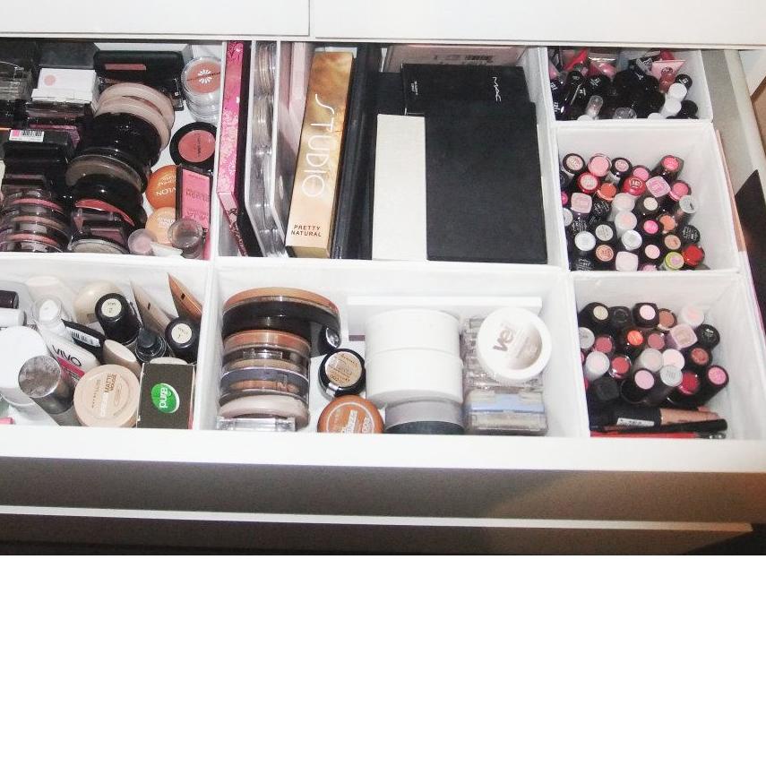 Sekat Laci Set isi 6pcs Drawer Organizer Box Tempat Aksesoris Lemari Pakaian Bayi