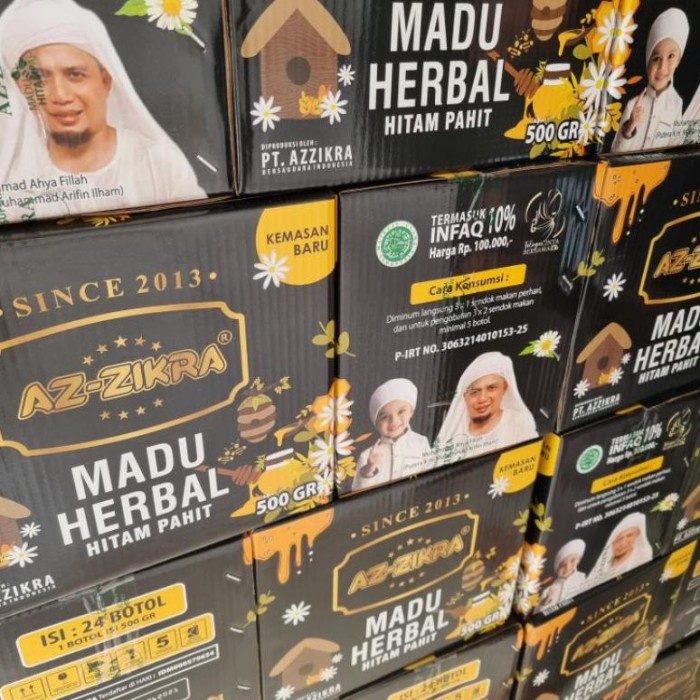 

b01n1nh Madu Hitam Pahit Az Zikra Azzikra Adz Dzikra Odeng Asli / Original Ds201Fs