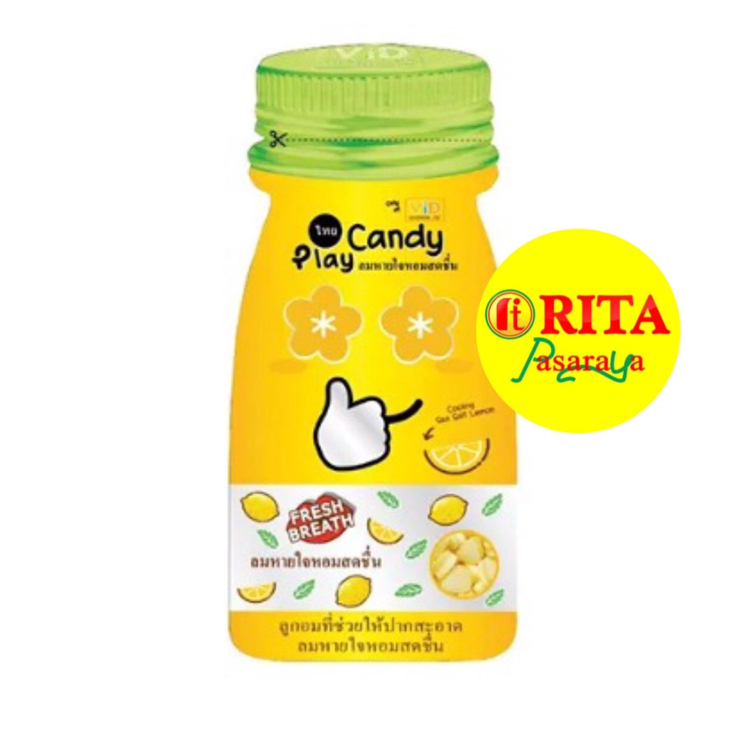 

Play Candy Lemon Permen 12gr