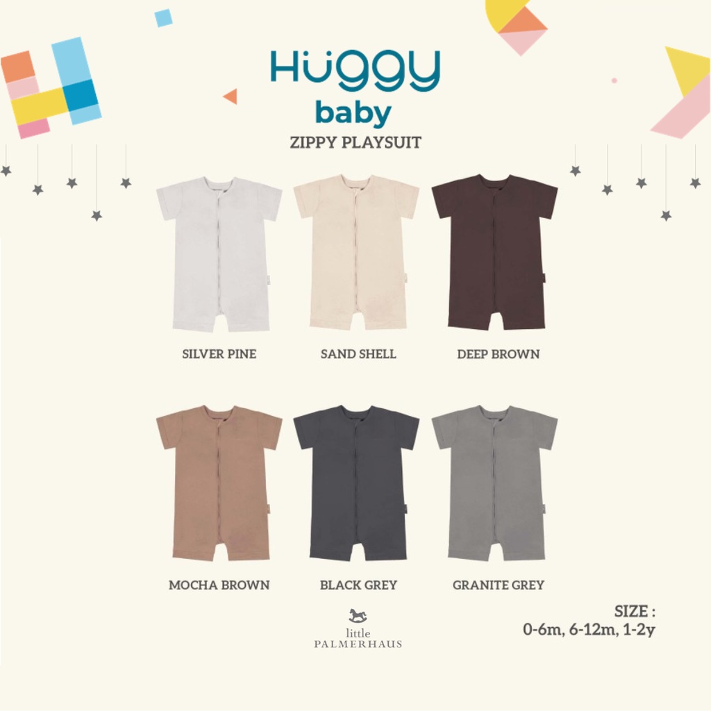 Little Palmerhaus Zippy Playsuit | Jumper Bayi
