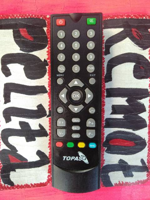 Remote parabola topas tv Hd original terlengkap