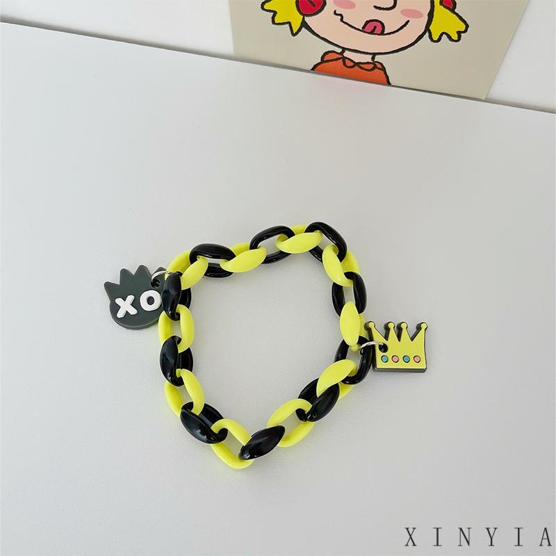 【Bayar di tempat】Gelang Couple Persahabatan Lucu Dengan Aksen Hewan Fashion Korean Import