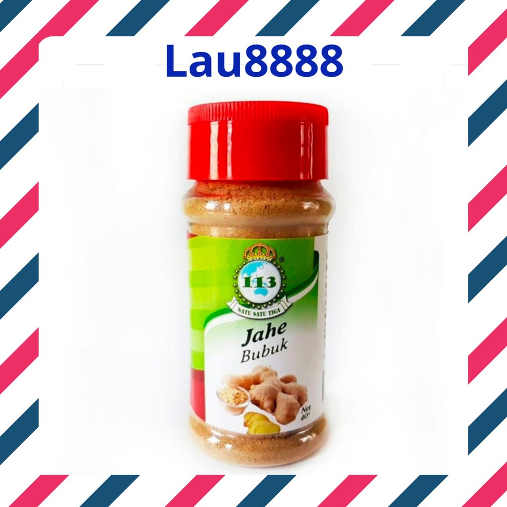 

113 "satu satu tiga" Jahe Bubuk / Instant Ginger Powder 40grm
