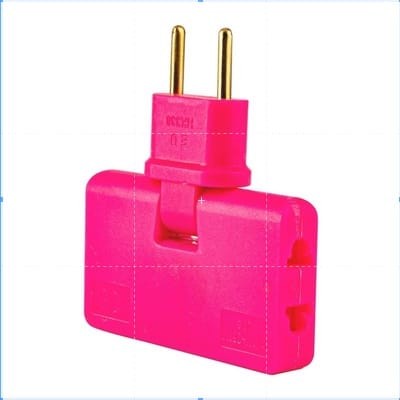 Steker Lipat Stop Kontak Power Socket Plug Cabang 3