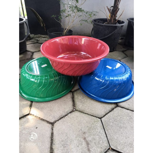 Baskom Sunlife baskom Diameter 35 Cm Basin Zebra / Baskom Warna Ulir Tebal