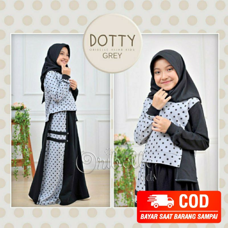 SETELAN MUSLIM ANAK TANGGUNG DOTTY BY Oribelle Kids