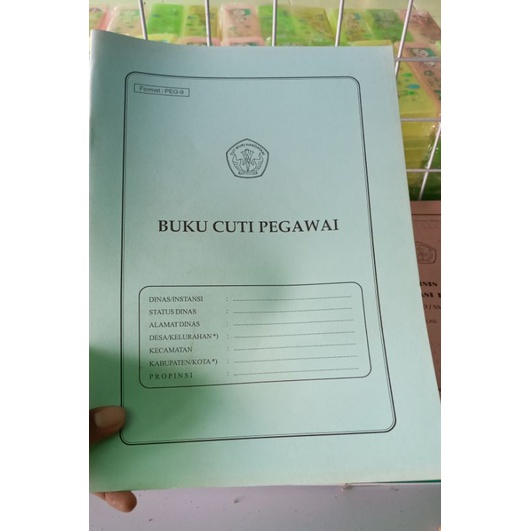 

BUKU JURNAL CUTI PEGAWAI