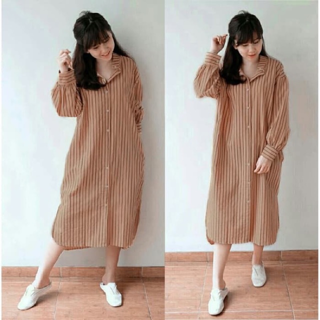 Gamis Audrey 2 warna