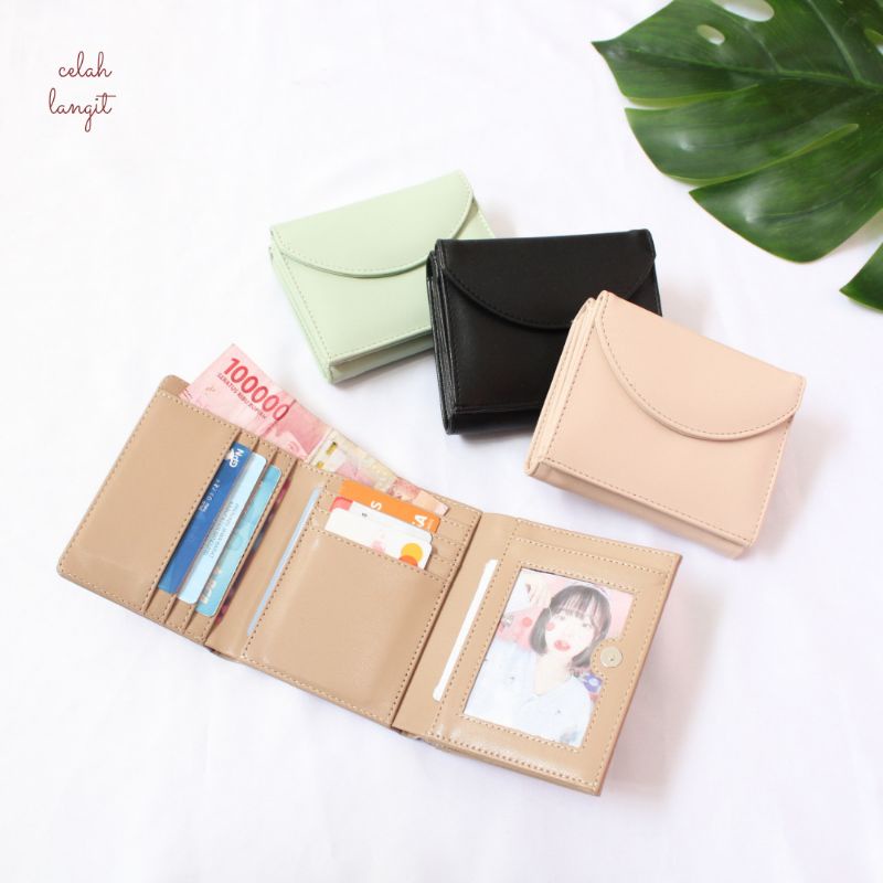 Celah Langit Elena Wallet l Dompet kulit sintetis