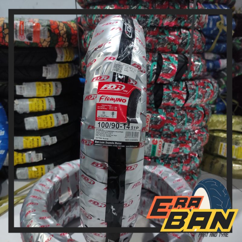 BAN FDR FLEMINO 100 90 RING 14 TUBELESS LEXI