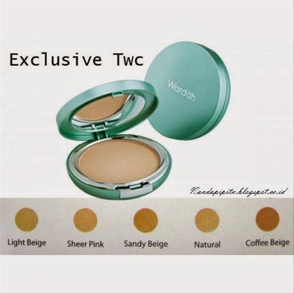 SS165 Bedak Wardah Exclusive Two Way Cake Make Up Wajah Wajah Wardah