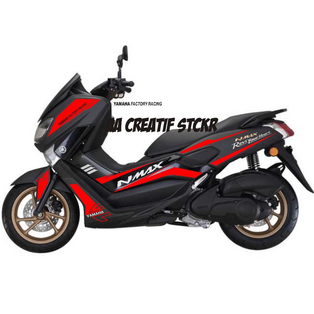 Cutting Sticker Yamaha Nmax Custom Racing Terlaris Shopee Indonesia