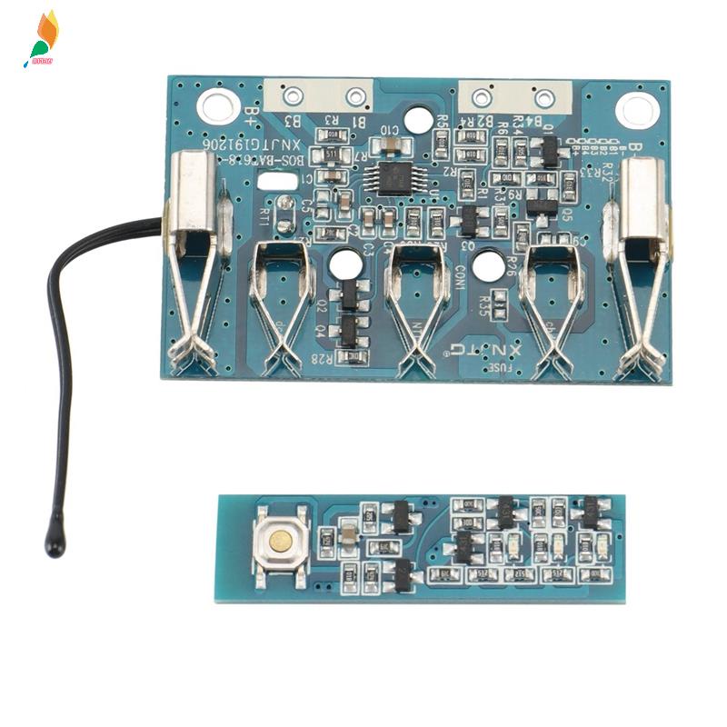 Pcb Circuit Board Untuk Perlindungan Tegangan Baterai Li-Ion 18V Bosch