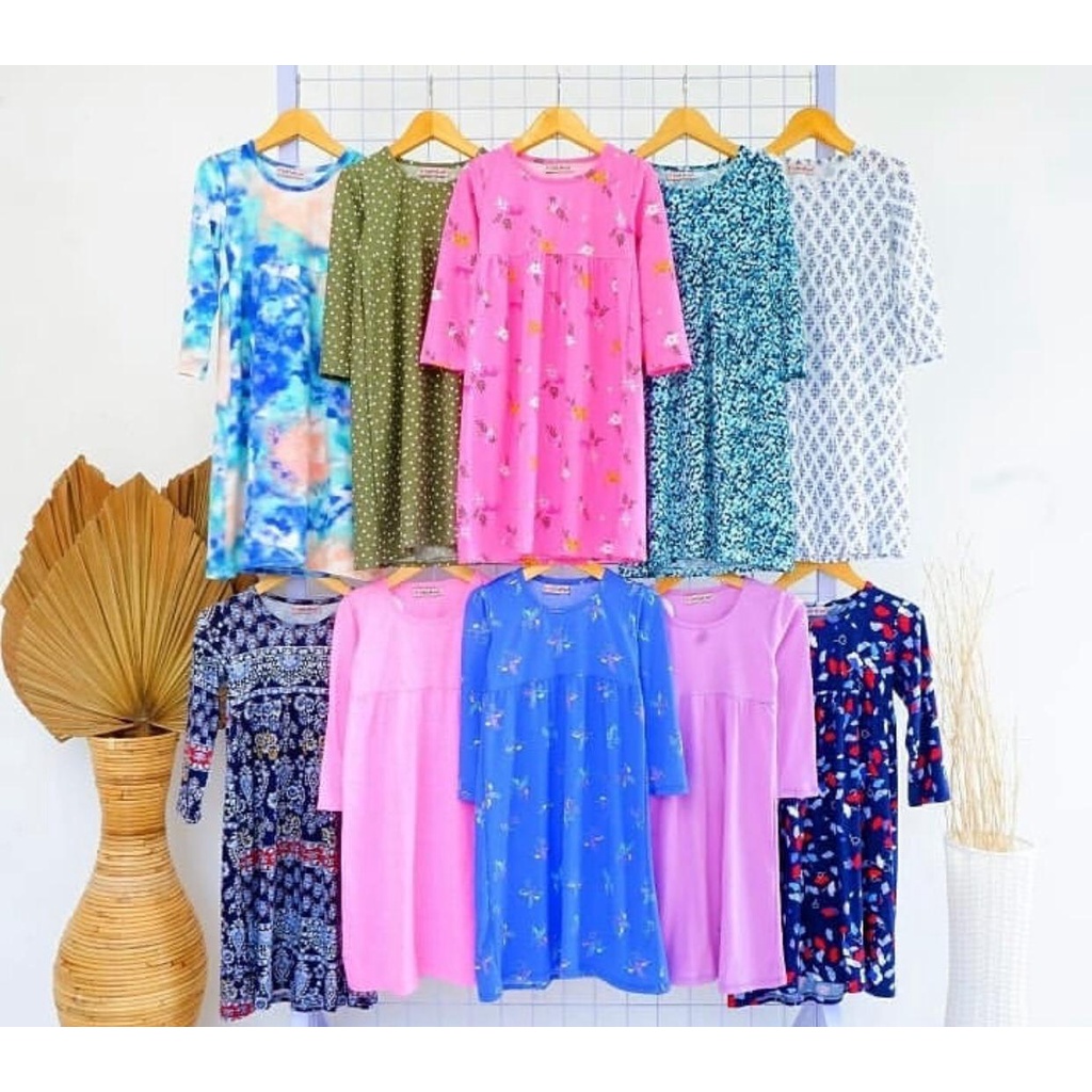 GAMIS ANAK PEREMPUAN HARIAN BAHAN KAOS