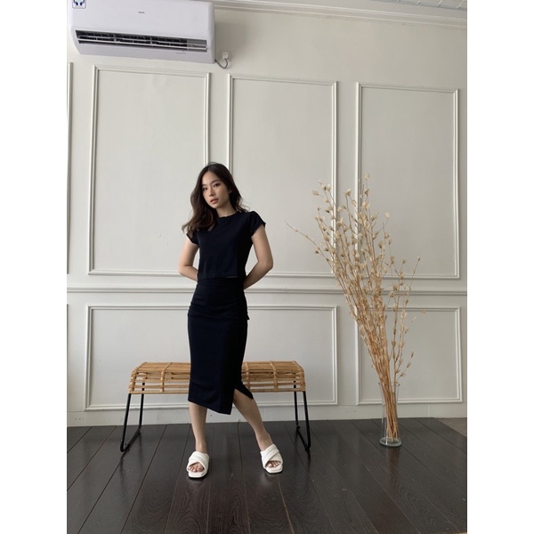 [Kiyora x You] Aveline Set-Black