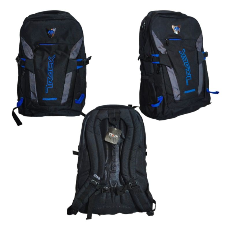 Tas ransel sekolah kerja laptop - daypack - backpack - Track by Tracker 77TR661 - 79TR376 original free rain cover