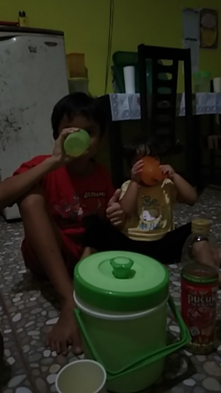 Yk Shop Clok 4 Meter Set Gamis Monalisa Motif Batik Coklat