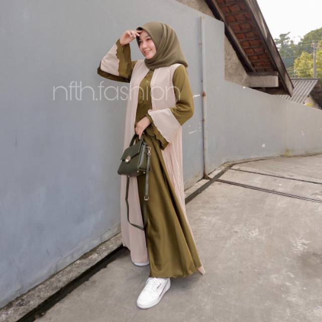 Jazeera Dress Army- Milo