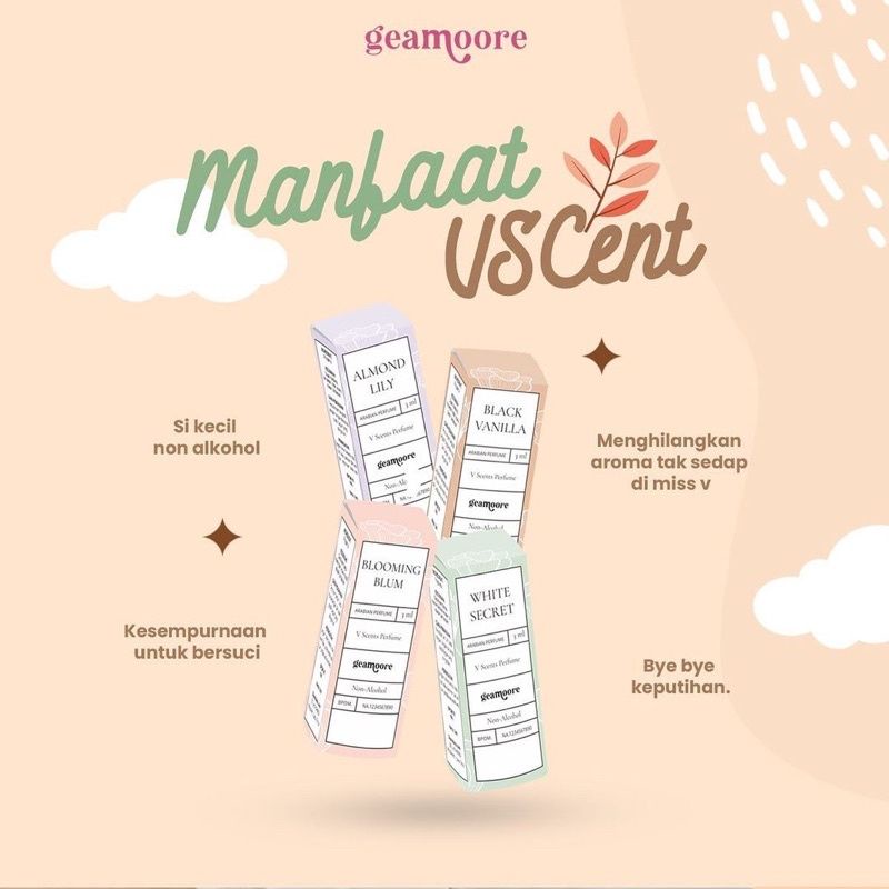 [BPOM] GEAMOORE PARFUM MISS V ALCOHOL FREE