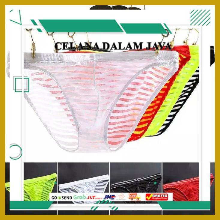HOT SALE CELANA DALAM PRIA SEXY TRANSPARAN HALUS BAHAN BERKELAS