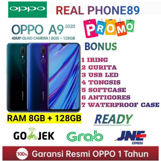 OPPO A9    RAM 8/128 GARANSI RESMI OPPO INDONESIA | Shopee