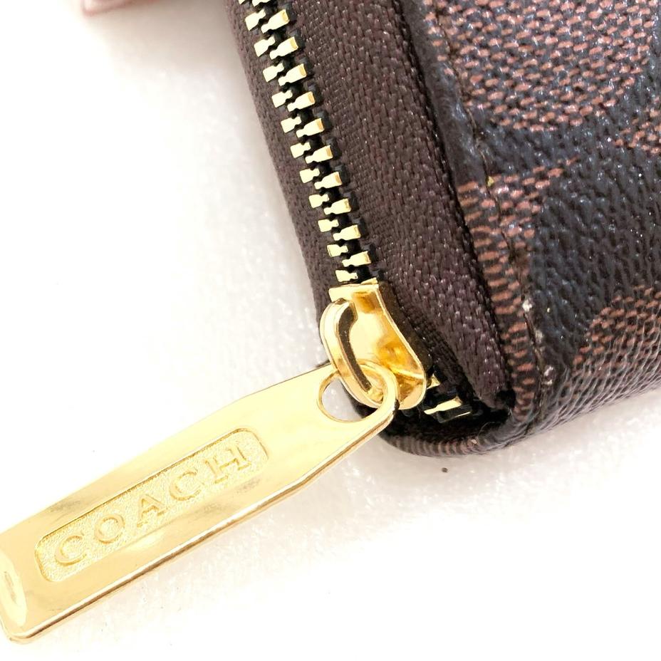 ZSF Dompet kartu Coach REFI import super koin uang wallet dompet kecil wanita coin card holder mini 