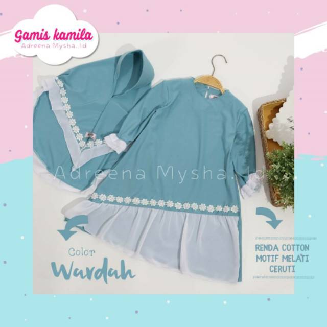 GAMIS KAMILA Size 3-6 Tahun / Hijab anak syar'i