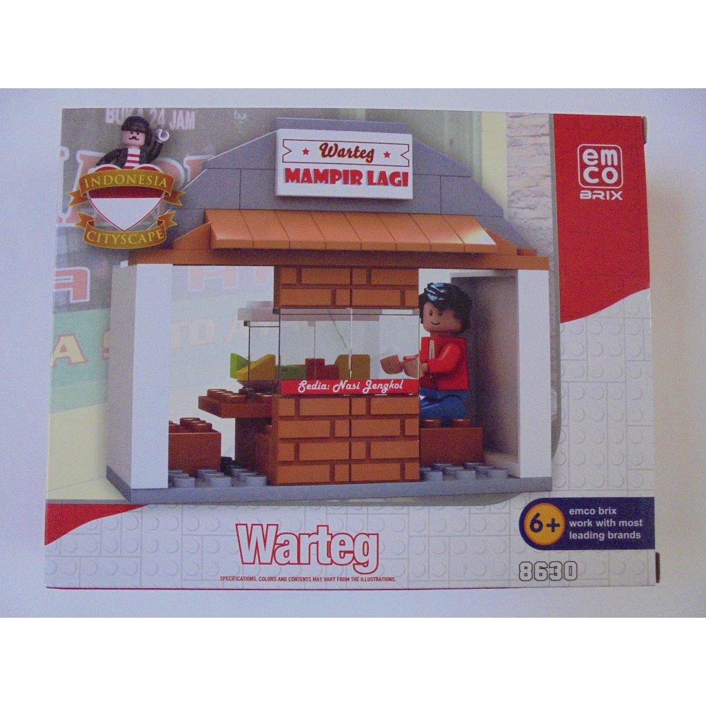 MAINAN EDUKASI - EMCO BRIX WARTEG