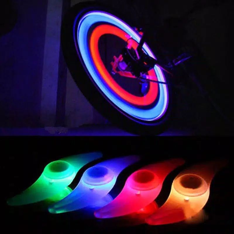 Lampu-Lampu Ban Sepeda Colorful LED Bicycle Wheel Light 1 PCS-5