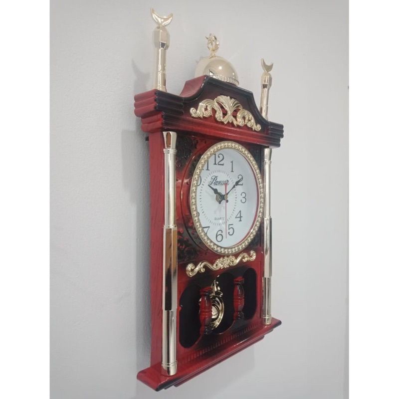 0Jam Dinding Bunyi Melody Jam Dinding Bandul Klasik