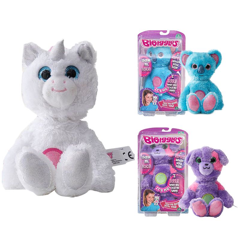 Lucu Best Seller Unicorn Talking Stuffed Animal Kuda Mainan Suara Rekor Hadiah