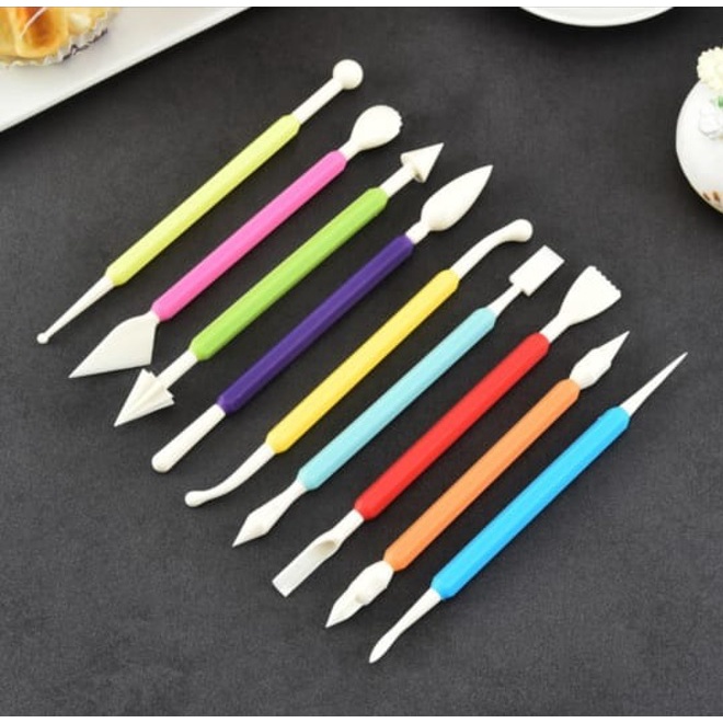 Pemotong Adonan Fondant Cutter Cake Decorating Tools Pastry Carving