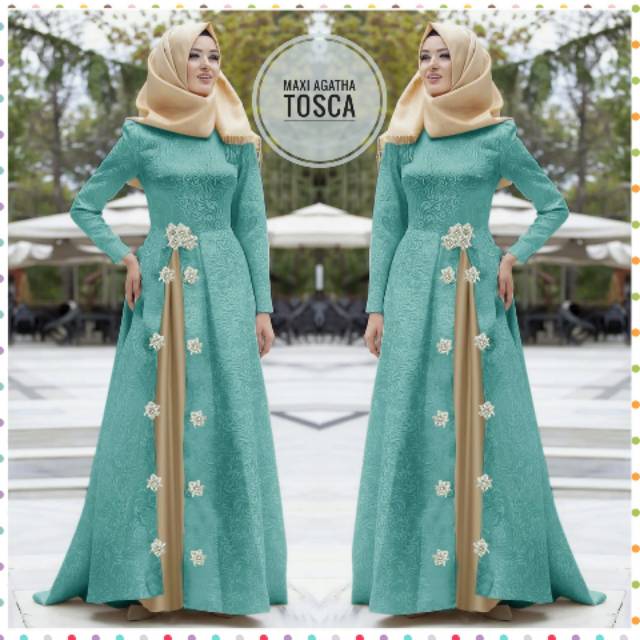 Model Gamis Bahan Jaguar