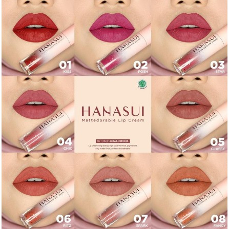 KINDSTORE❤ | HANASUI MATTEDORABLE LIP CREAM / BIBIR &amp; BLUSH ON - LIP &amp; CHEEK