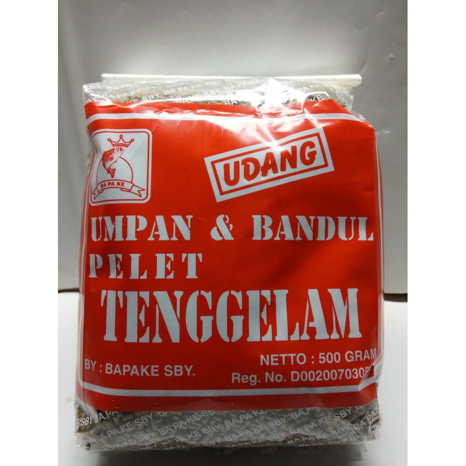 PELET UMPAN DAN BANDUL PELET UDANG TENGGELAM
