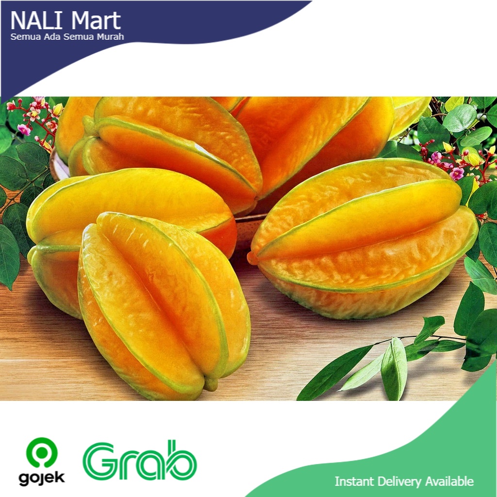 

Belimbing / Star Fruit Fresh Buah Segar Sayur Online 1 KG Buah