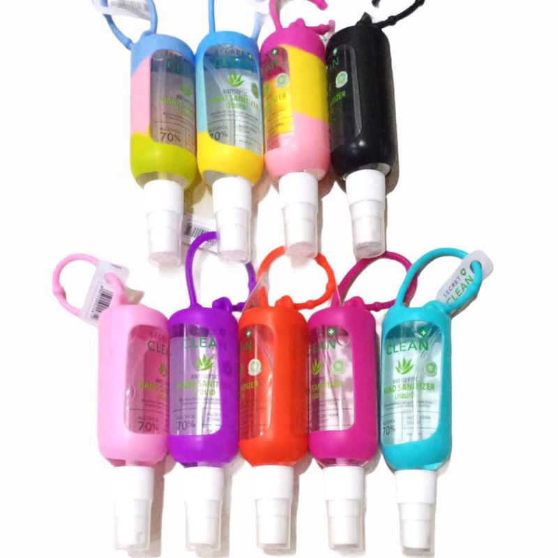 Hand sanitizer secret clean liquid spray