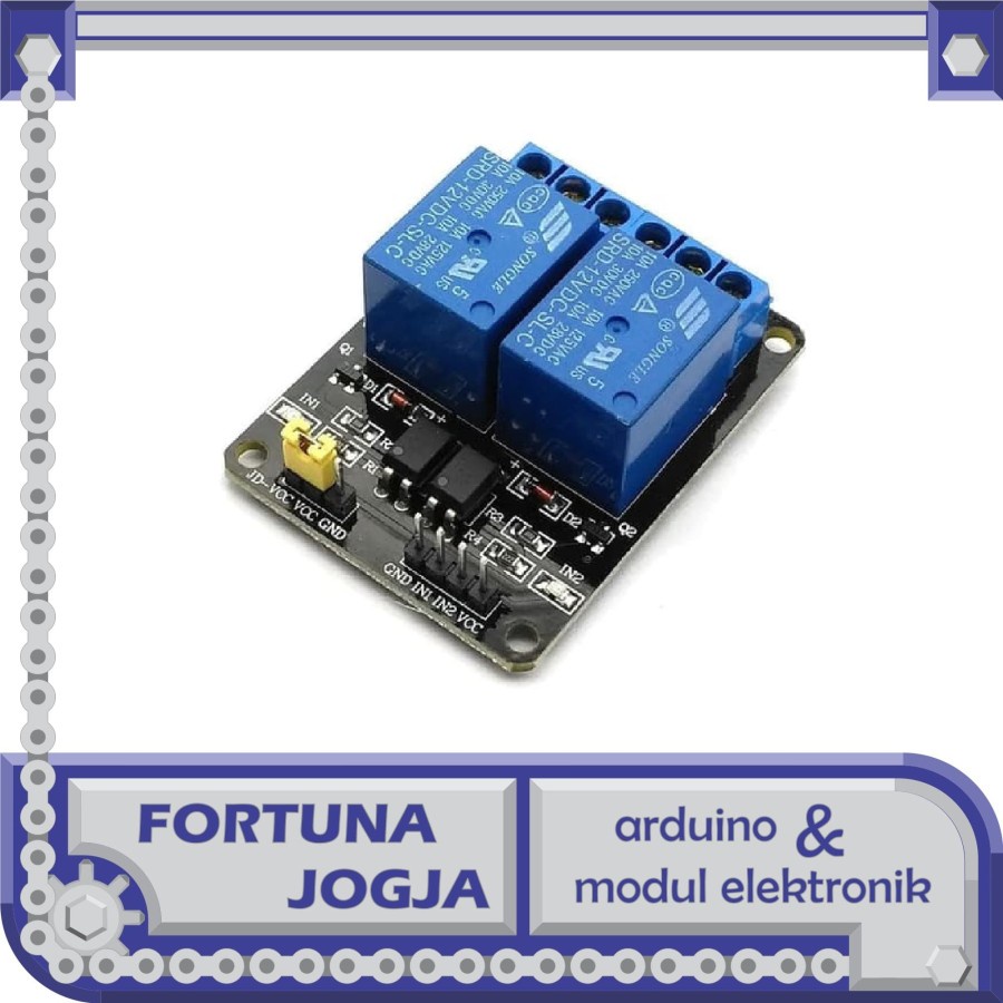 Modul Relay 2 Channel 12VDC