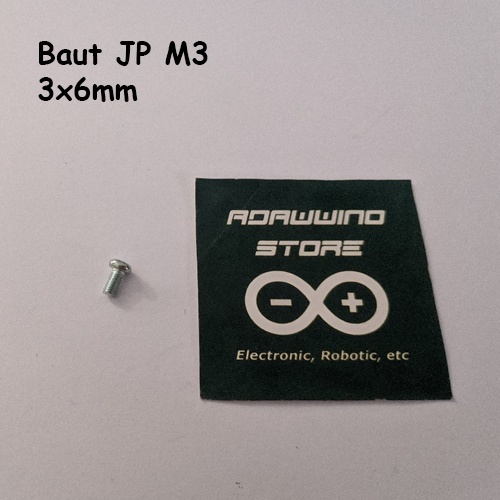 Baut JP M3 x 6mm Bolt Sekrup 3x6mm