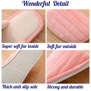  Sandal  Bulu  Wanita Model Regina Sendal Rumah  Selop Indoor 