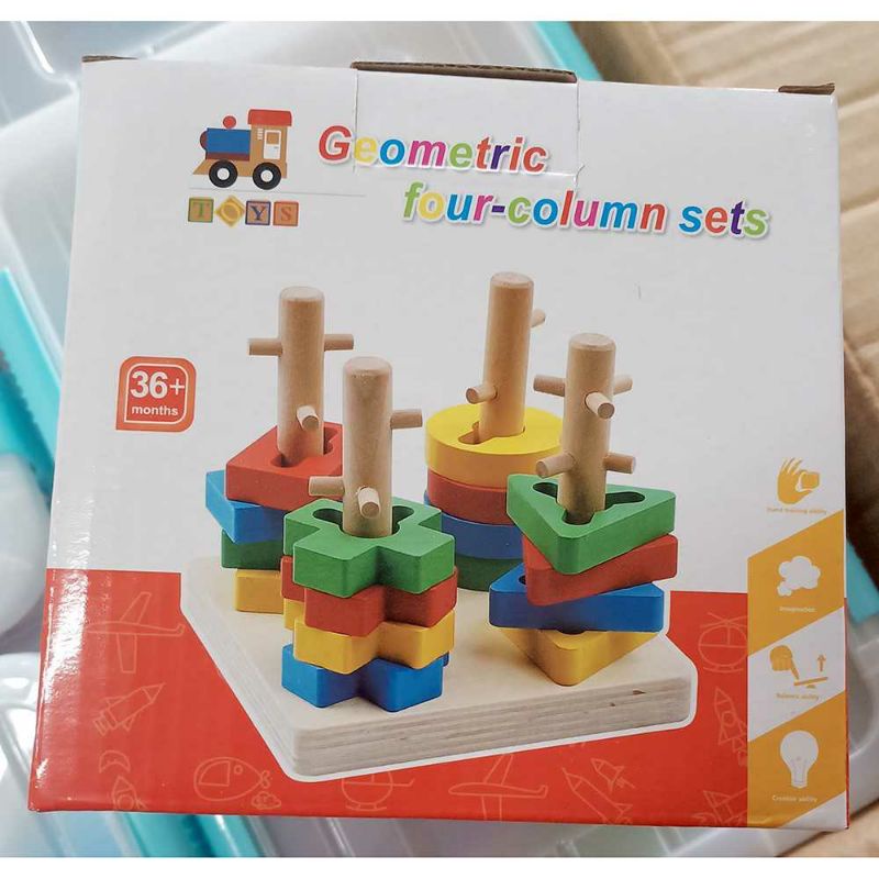 Mainan Anak Edukasi Matching Shape Puzzle Children Toy