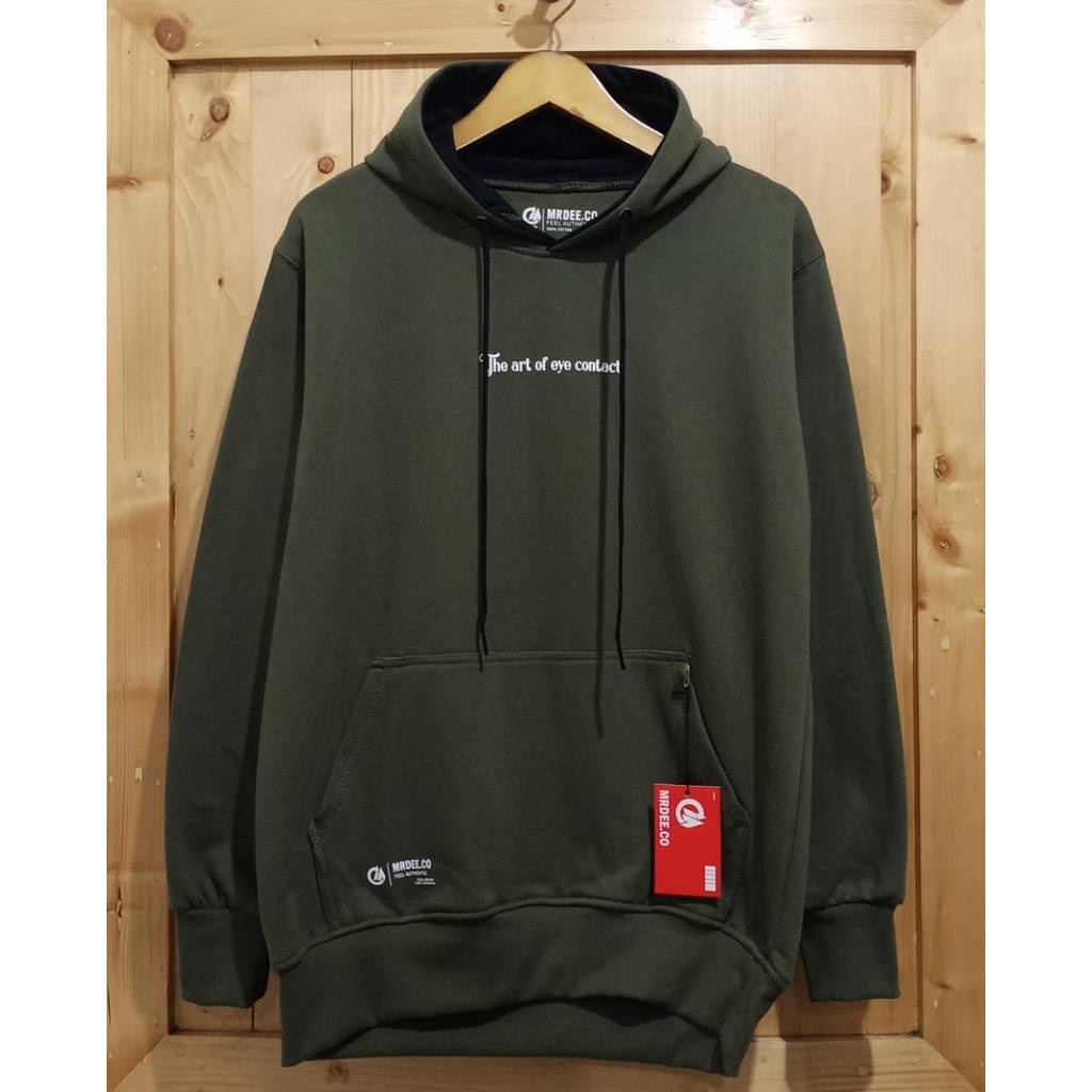 Hoodie Terbaru Oversize Original 100% Distro Bandung  Switer Hodi Terlaris Bahan Katun Jaket Pria Warna Hijau Army Keren Sweater Hodie Pria