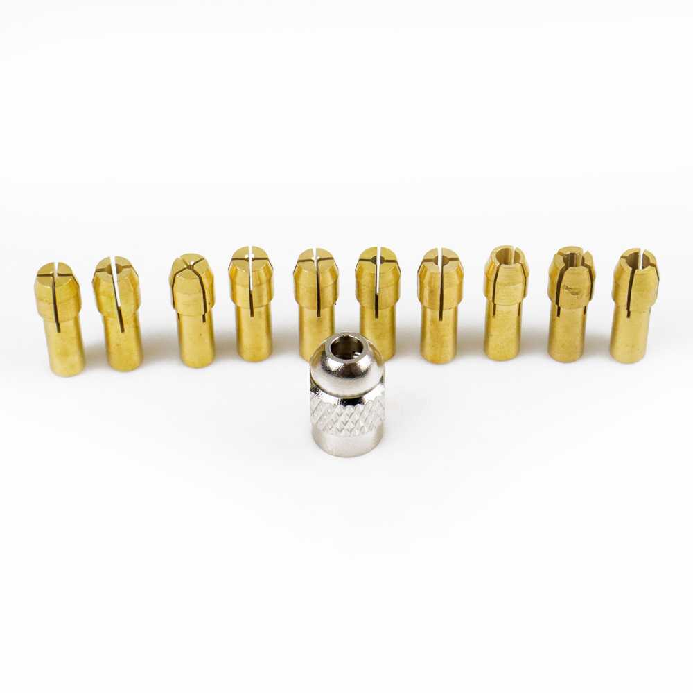 

Taffware Chuck Mata Bor Drill Brass Collet 11PCS - DMPJ-31 KALERA OFFICIAL
