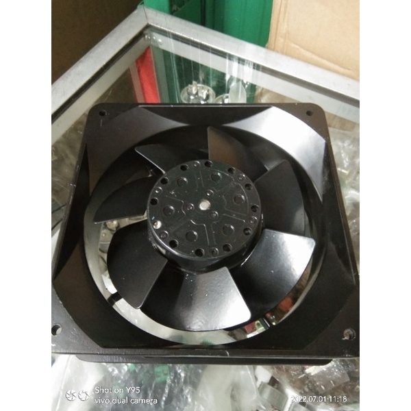 FAN ATECH ORI AC 220V 16CM X 5,8CM BALL BEARING TAIWAN ALL METAL