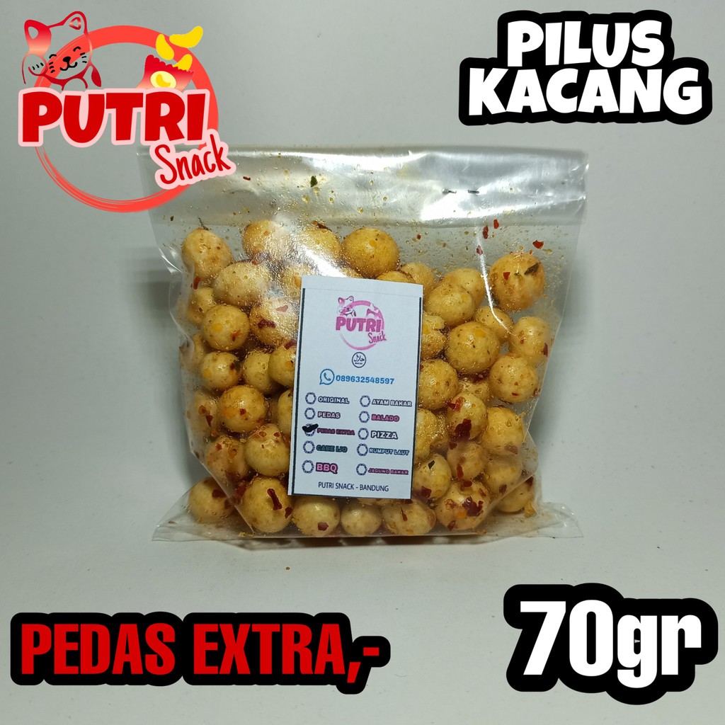 Pilus Kacang Bumbu Seblak Extra 70gr